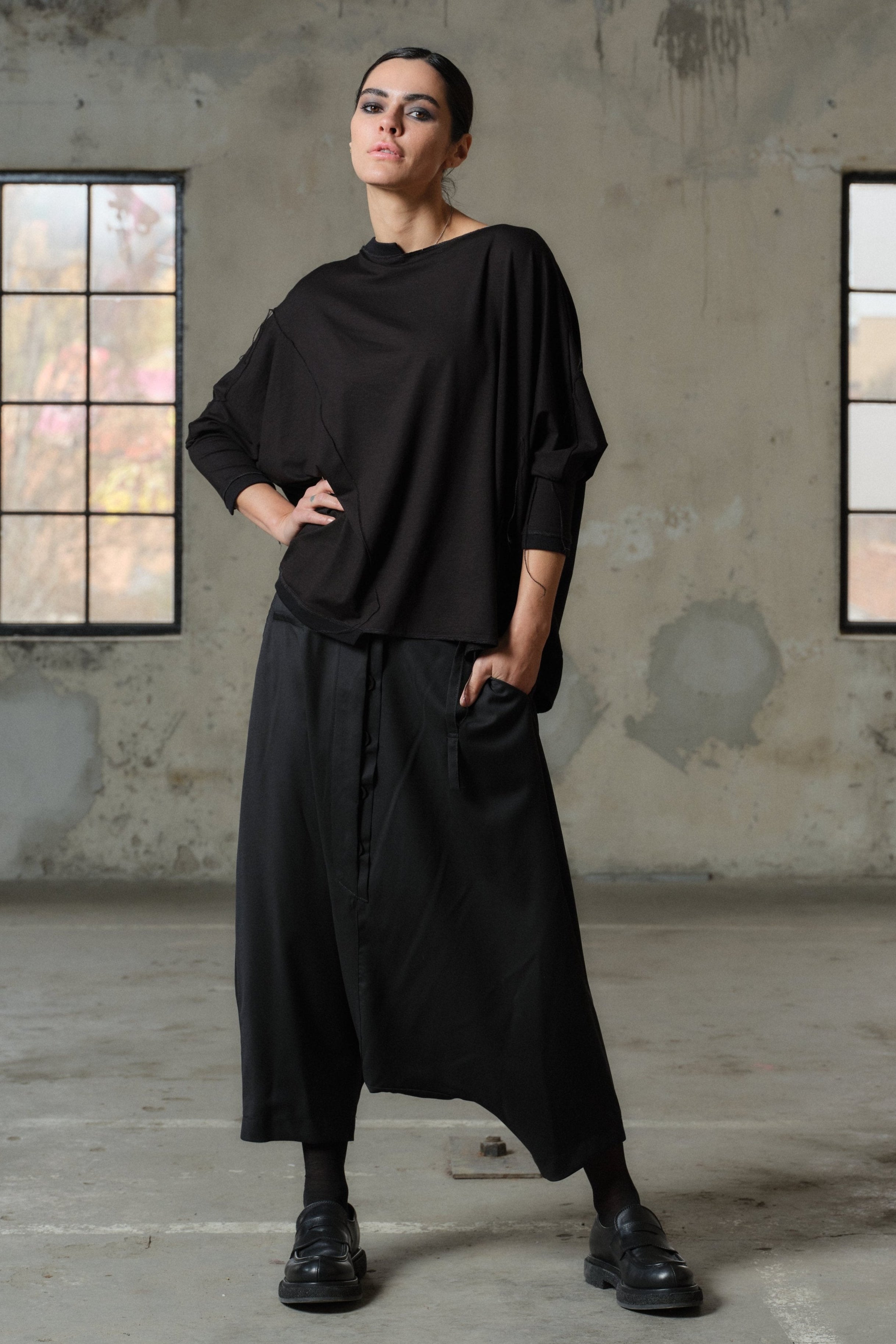 Merino wool drop crotch pants – FollowMeFs