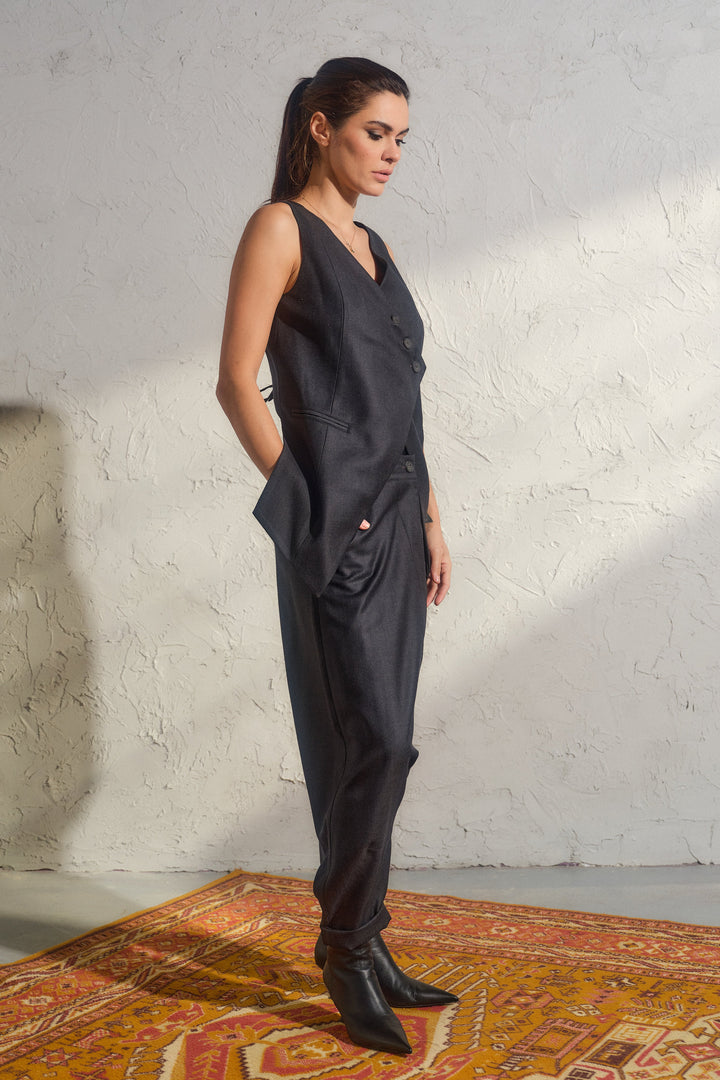 Wool Waistcoat Women