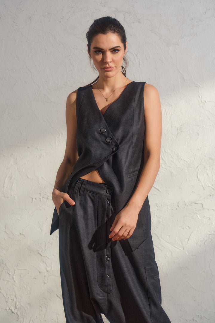 Wool Waistcoat Women