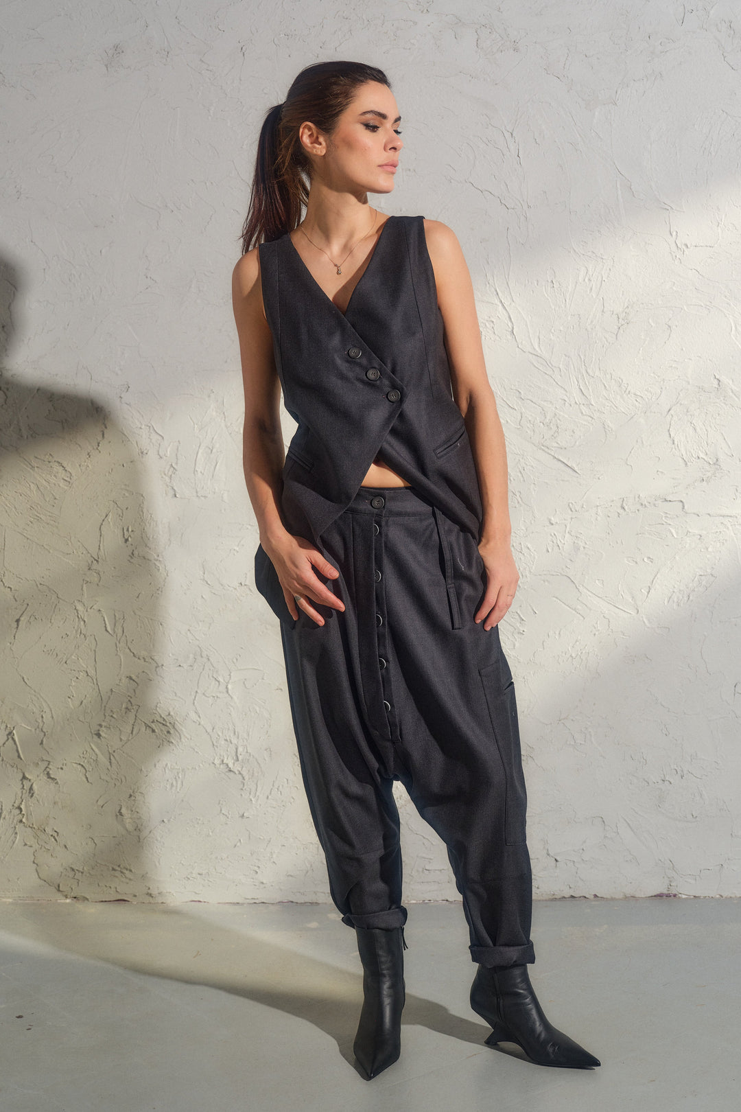 Wool Waistcoat Women