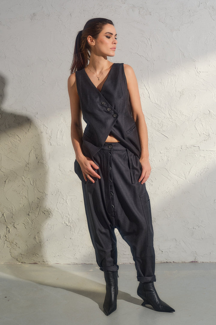 Wool Waistcoat Women