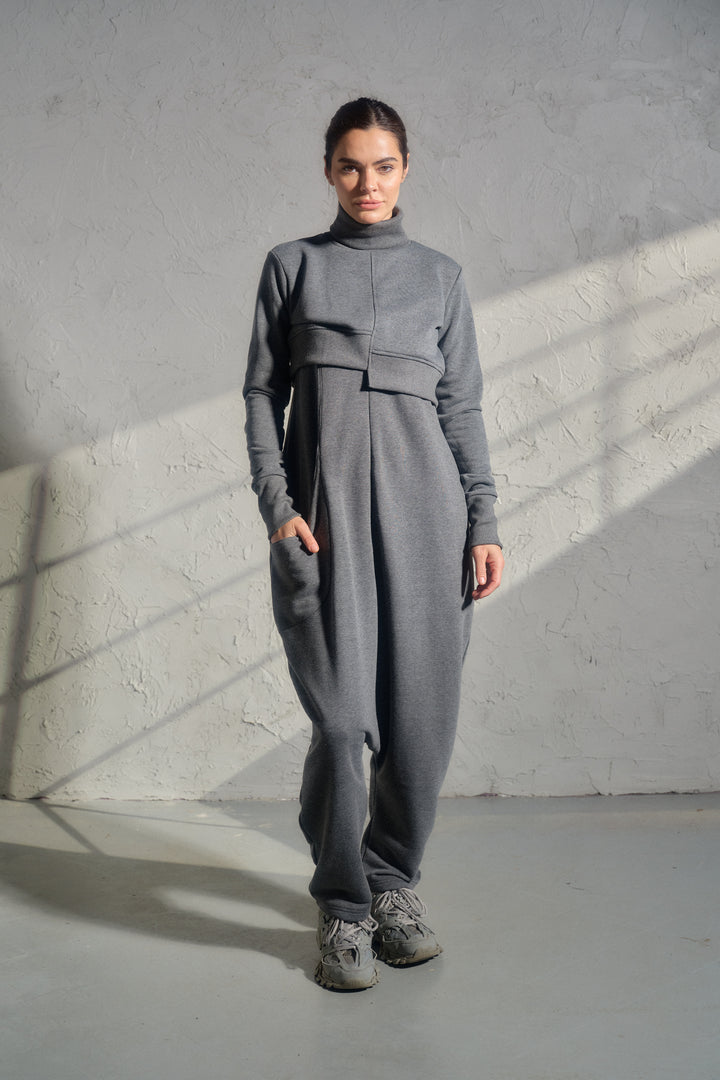 Asymmetrical Quilted Cotton Crop Top – Avant-Garde Streetwear