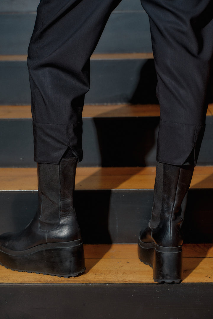 Merino wool baggy pants