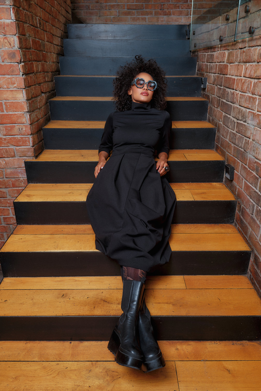 Avant-Garde Punto Milano Winter Dress