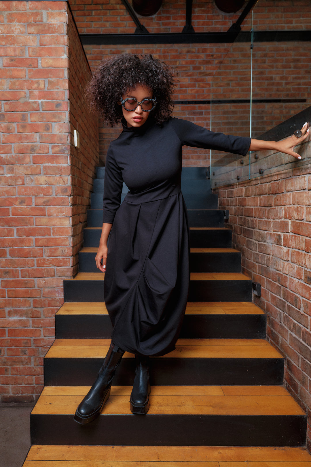 Avant-Garde Punto Milano Winter Dress