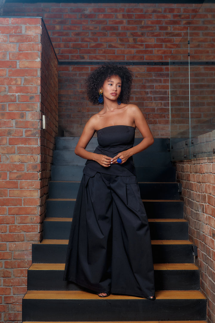 Handmade Cotton Bustier Top