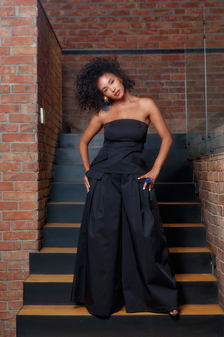 Handmade Cotton Bustier Top