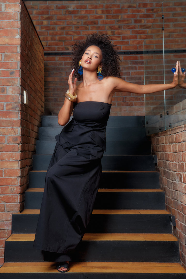 Handmade Cotton Bustier Top