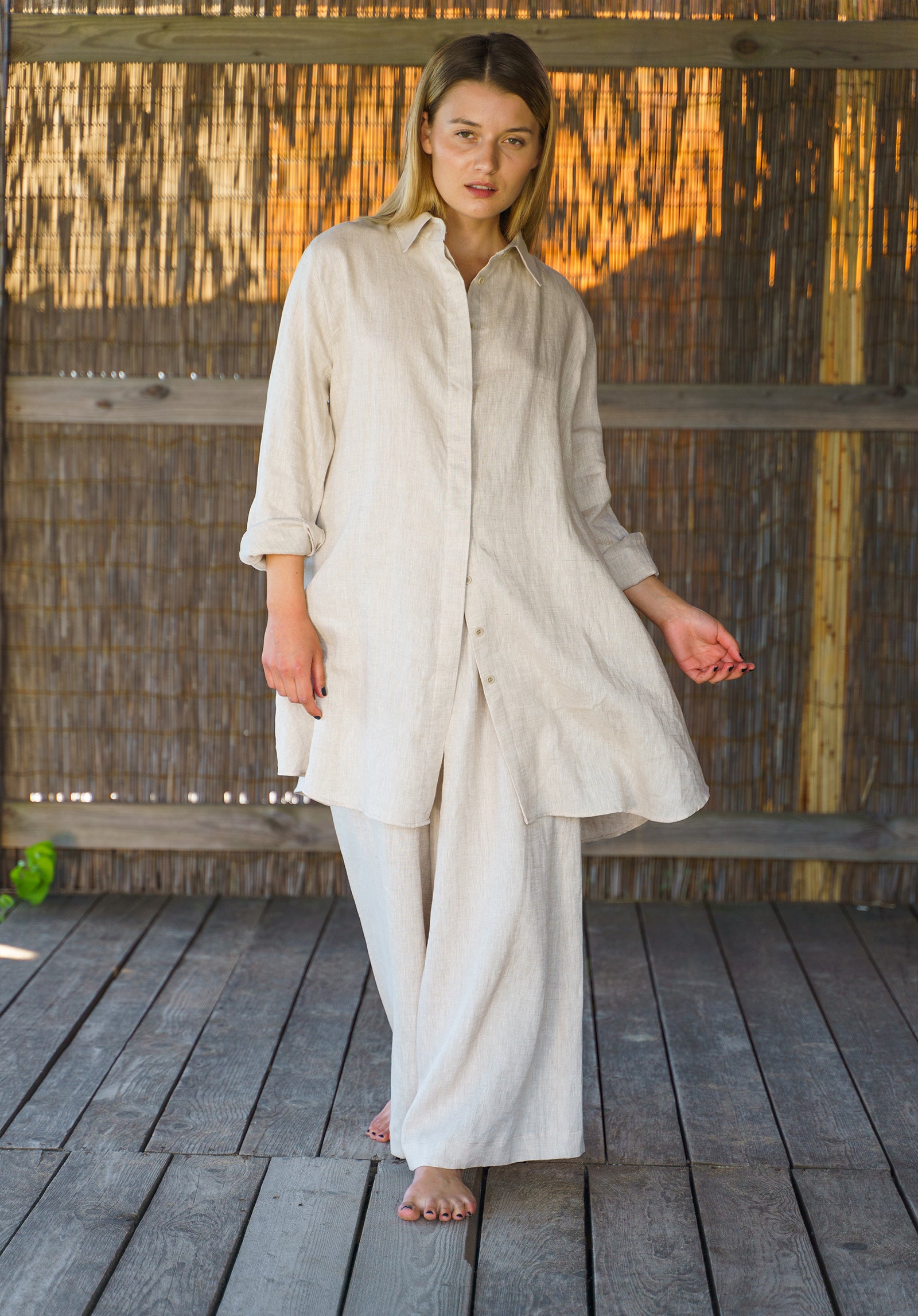 Boho linen outlet clothing