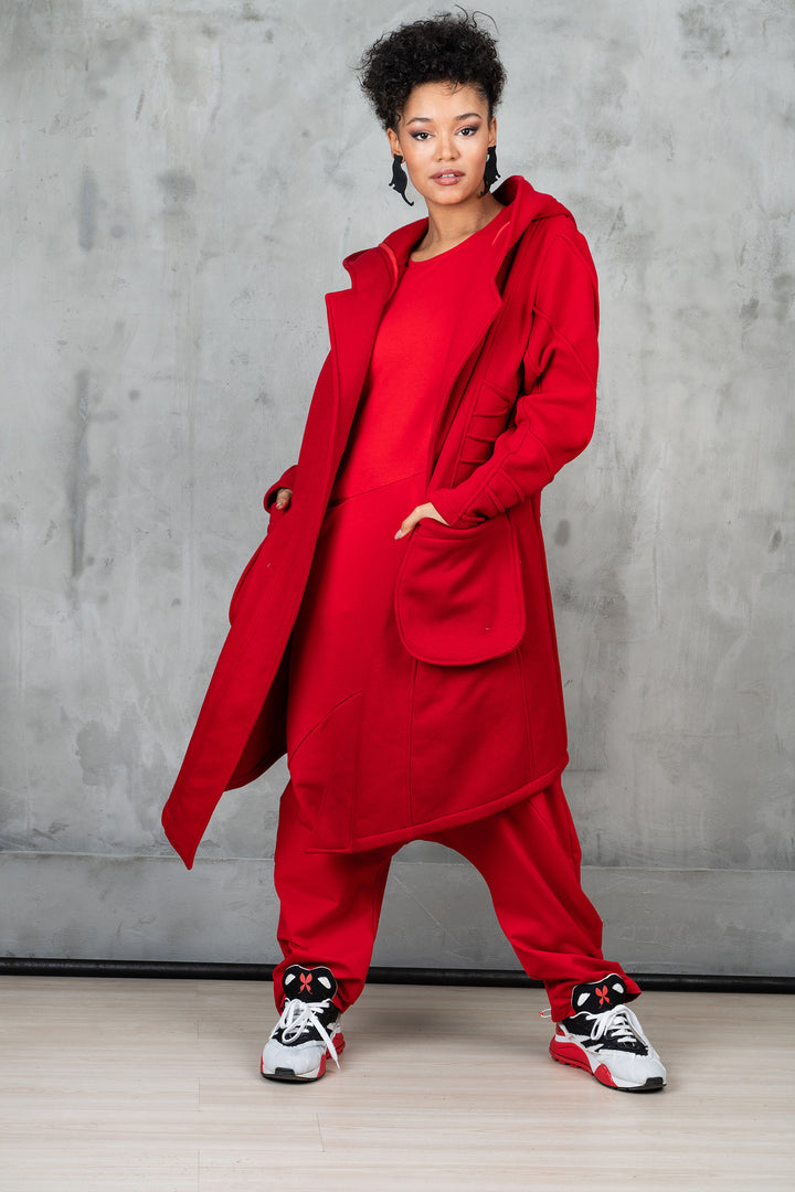 Red Womens Coat