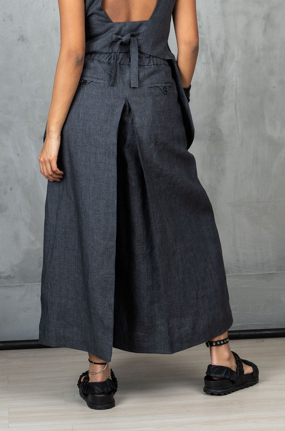 Women's Linen Skirt Pants