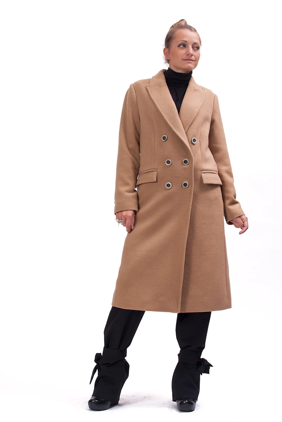 Women's Long Wool Winter Coat