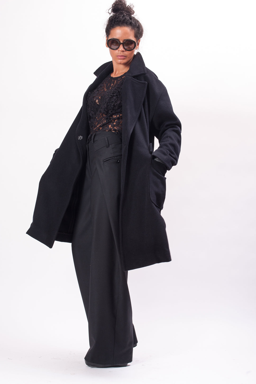 Handmade Wool Winter Coat Women