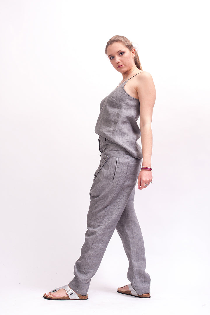 Linen Harem Pants Women